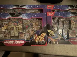 Pokemon Legendary Warriors Premium Trading Card Collection Sealed Set of 4 - Image 2