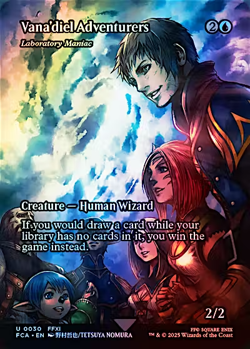 Vana'diel Adventurers - Laboratory Maniac (Showcase) Foil 0030 Final Fantasy MTG - Image 1