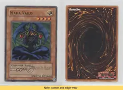 Maha Vailo Unlimited YuGiOh Starter Deck Joey #SDJ-016 2003 READ 0d08 - Image 3