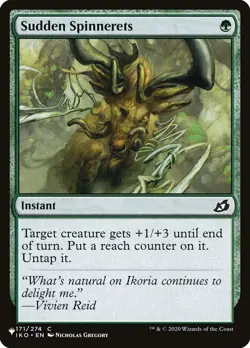Sudden Spinnerets - 171/274 / English / Near Mint MTG - Image 1