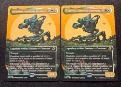 x2 - Dyadrine, Synthesis Amalgam (Borderless) - MTG Edge of Eternities - NM - Image 1