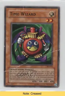 Time Wizard Unlimited YuGiOh Starter Deck Joey #SDJ-015 2003 READ 2u3 - Image 1