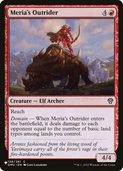 Meria's Outrider - 138/281 / English / Near Mint MTG - Image 1
