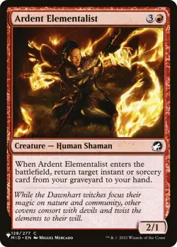 Ardent Elementalist - 128/277 / English / Near Mint MTG - Image 1