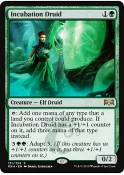 Incubation Druid - Ravnica Allegiance - MTG Magic Creature Elf Druid - Image 1