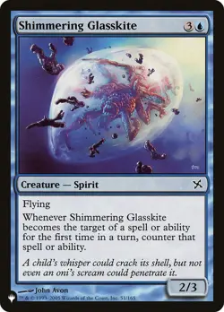 Shimmering Glasskite - 51/165 / English / Near Mint MTG - Image 1