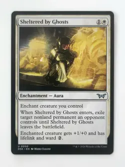 Magic The Gathering: MTG Sheltered by Ghosts NF (DSK) Uncommon 0030 - Image 1