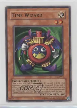 Time Wizard Unlimited YuGiOh Starter Deck Joey #SDJ-015 2003 0kb5 - Image 1