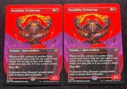 x2 - Possibility Technician (Borderless) - MTG Edge of Eternities - NM - Image 1