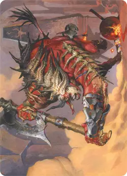 🧙Spinehorn Minotaur 38/54 Art Series MH1 Modern Horizons MTG - Image 1