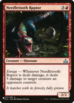Needletooth Raptor - 107/196 / English / Near Mint MTG - Image 1