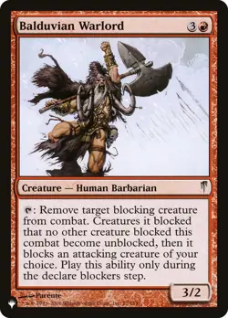 Balduvian Warlord - 77/155 / English / Near Mint MTG - Image 1
