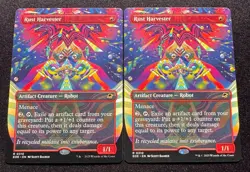 x2 - Rust Harvester (Borderless) - MTG Edge of Eternities - NM - Image 1