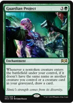 Guardian Project - Ravnica Allegiance MTG Magic Enchantment - Image 1