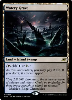 Watery Grave Non-Foil Edge of Eternities 261 NM MTG - Image 1