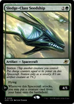 Sledge-Class Seedship Non-Foil Edge of Eternities 208 Near Mint MTG - Image 1