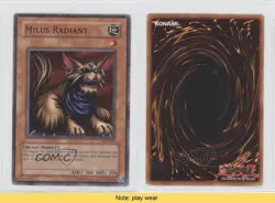 Milus Radiant Unlimited YuGiOh Starter Deck Joey #SDJ-014 2003 READ 1a1 - Image 3