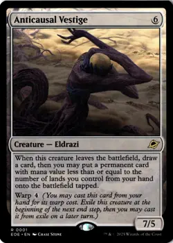 Anticausal Vestige Non-Foil Edge of Eternities 1 NM MTG - Image 1