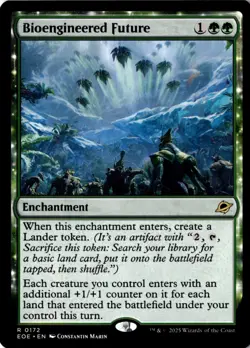 Bioengineered Future Non-Foil Edge of Eternities 172 Near Mint MTG - Image 1