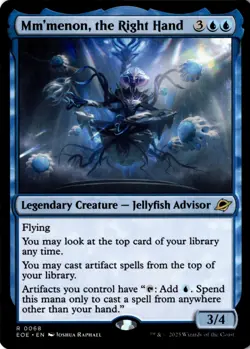 Mm'menon, the Right Hand Non-Foil Edge of Eternities 68 NM MTG - Image 1