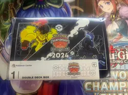POKEMON NAIC NORTH AMERICAN 2024 ARMAROUGE CERULEDGE DOUBLE DECKBOX - Image 1