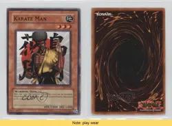 Karate Man Unlimited YuGiOh Starter Deck Joey #SDJ-013 2003 READ 2u3 - Image 3