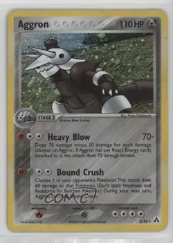 Aggron Holo Pokemon EX Legend Maker #2 2006 12gr - Image 1