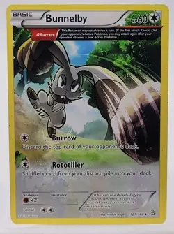Bunnelby (Omega) 121/160 XY-Primal Clash Regular Pokemon TCG - Image 1