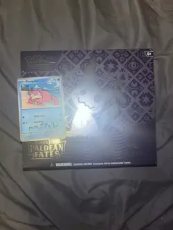 Pokemon Scarlet and Violet Paldean Fates Pokemon Center Elite Trainer Box - Image 1
