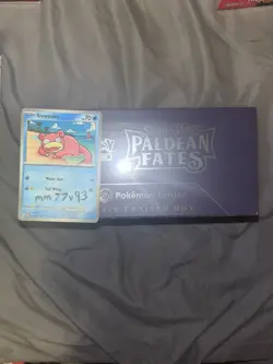 Pokemon Scarlet and Violet Paldean Fates Pokemon Center Elite Trainer Box - Image 2