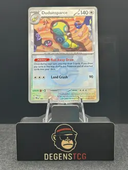 Pokemon TCG: Prismatic Evolutions Dundunsparce PRE 080/131 Poke Ball Pattern NM - Image 1