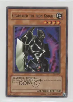 Gearfried the Iron Knight Unlimited YuGiOh Starter Deck Joey #SDJ-012 2003 to3 - Image 1