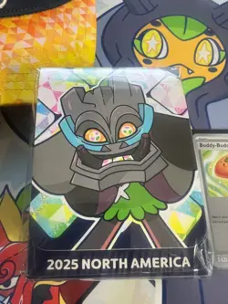 POKEMON NAIC NORTH AMERICAN 2025 COMPETITOR KIT HAT SLEEVES PIN DECKBOX POFFIN - Image 4