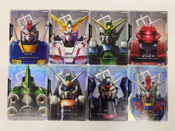 Gundam card Game Resource C+ complete set Newtype Rising 8 types NM Japanese - Image 1
