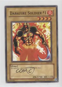 Darkfire Soldier #1 Unlimited YuGiOh Starter Deck Joey #SDJ-010 2003 12ka - Image 1