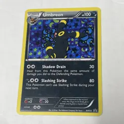 Pokemon TCG Umbreon Black White Holo Card BW93 Black Star Promo LP - Image 1