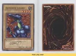 Armored Lizard Unlimited YuGiOh Starter Deck Joey #SDJ-009 2003 READ 1a1 - Image 3