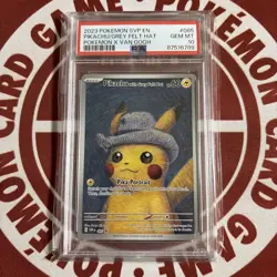Pokemon Card Van Goh Pikachu Psa10 - Image 1