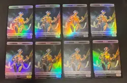 x8 - Lander Robot Token - FOIL - MTG Edge of Eternities - NM/M - Image 1