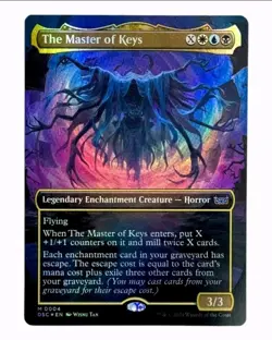 MTG | The Master of Keys #0004 | Duskmourn: House of Horror | Foil | NM | EN - Image 1