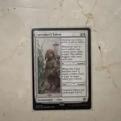 Caretaker's Talent Bloomburrow Rare MTG NM/M - Image 1