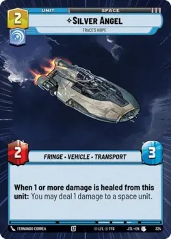 Silver Angel Trace's Hope (Hyperspace) - Near Mint MTG Jump to Lightspeed - Image 1