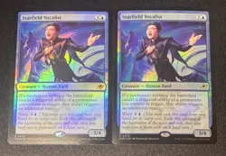 x2 - Starfield Vocalist - FOIL - MTG Edge of Eternities - NM - Image 1