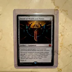 Sword of Wealth and Power MTG OTJ: The Big Score 0026 M/NM - Image 1