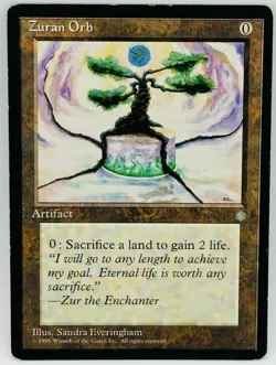 MTG Zuran Orb Ice Age Regular *Vintage* 🔥🔥🔥 - Image 3