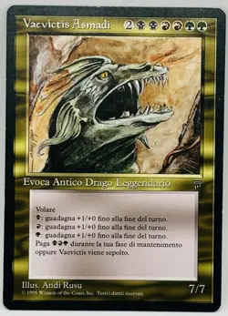 MTG Vaevictis Asmadi Legends Regular Rare LP Lightly Played ***Italian*** - Image 1