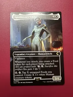 *** Apothecary White *** Borderless Ravnica: Clue Edition NM MTG English - Image 1