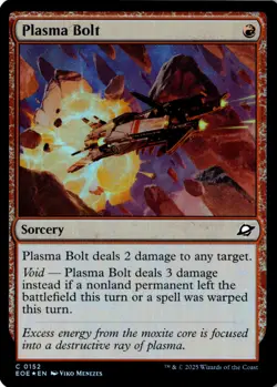Plasma Bolt Foil Edge of Eternities 152 NM MTG - Image 1