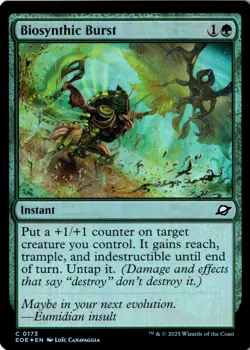 Biosynthic Burst Foil Edge of Eternities 173 NM MTG - Image 1