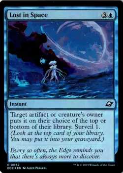 Lost In Space Foil Edge of Eternities 62 NM MTG - Image 1